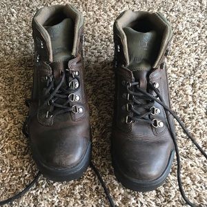 Timberland Brown Leather Boots